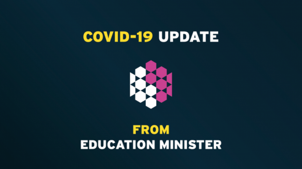 Important Information from the Education Minister
